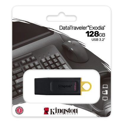 KINGSTON Kingston 128 Go DataTraveler Exodia en USB 3.0