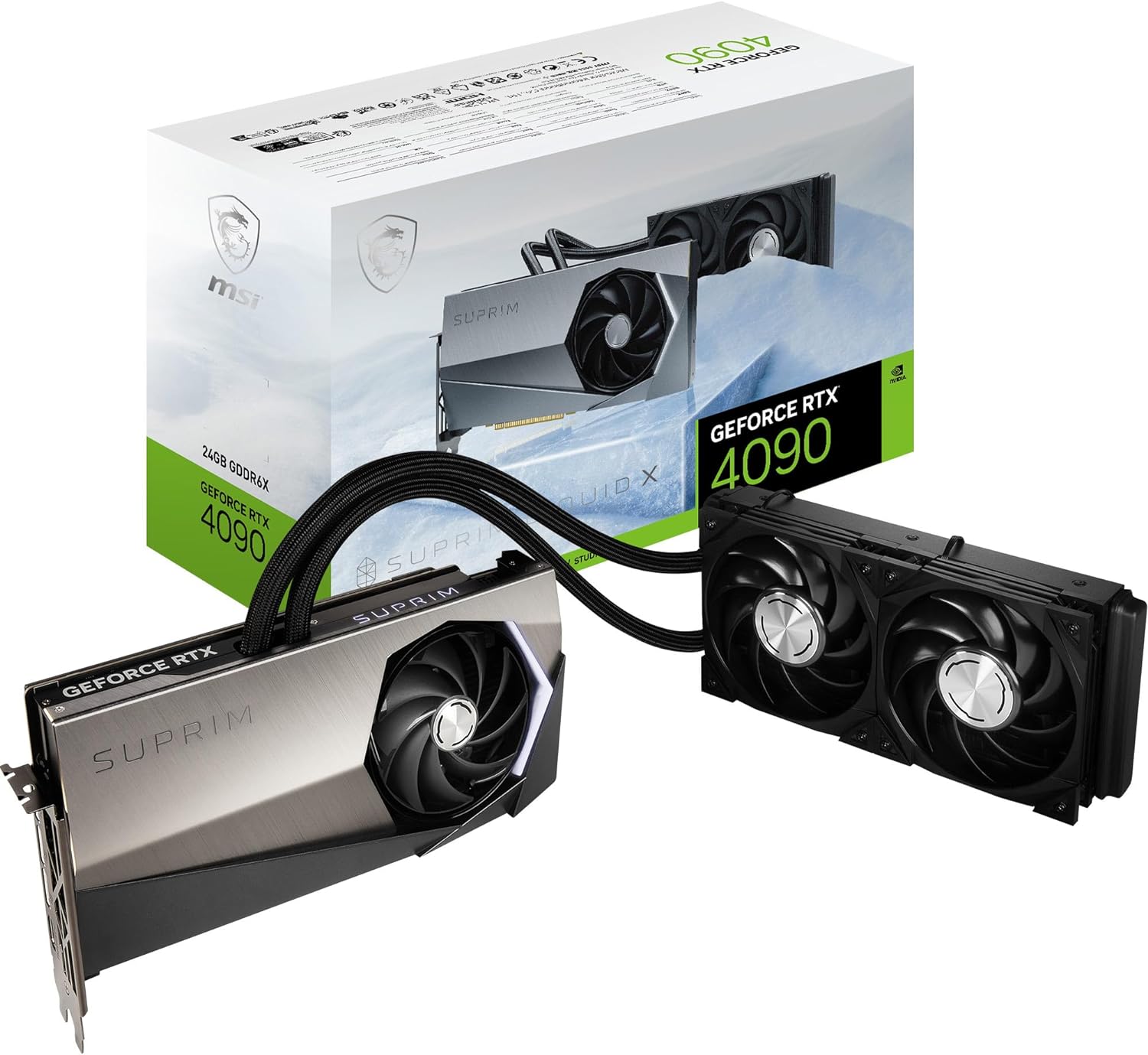 MSI GeForce RTX 4090 SUPRIM LIQUID X 24G