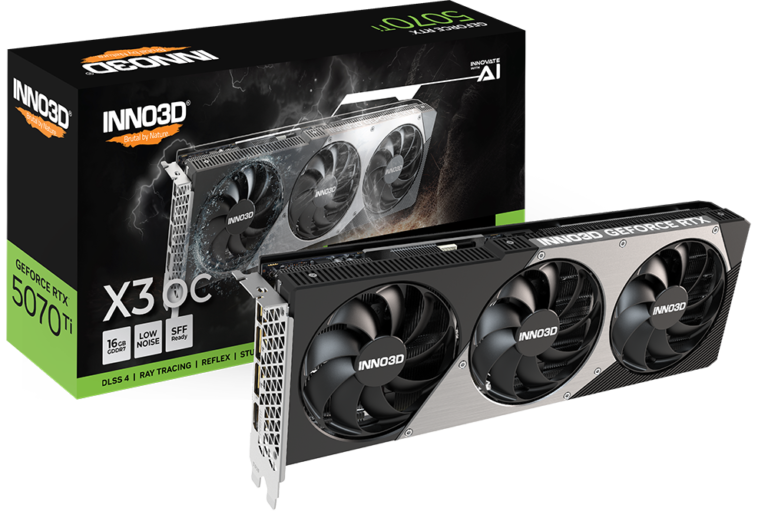 Carte Graphique INNO3D GeForce RTX 5070 Ti X3