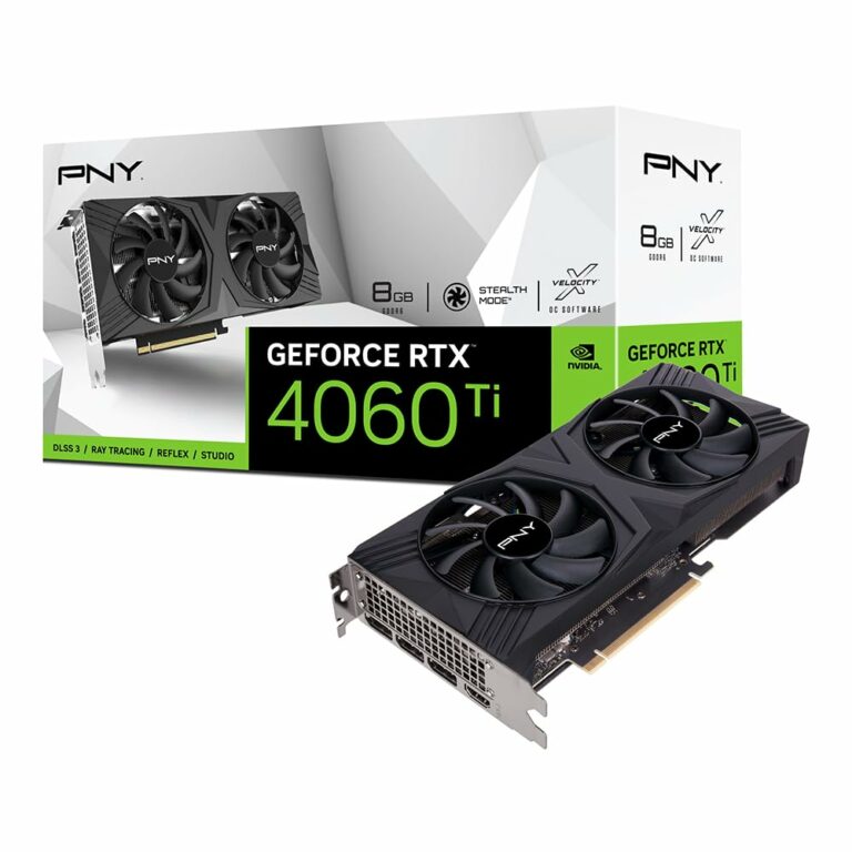 Carte Graphique PNY GeForce RTX 4060 Ti 8GB VERTO Dual Fan