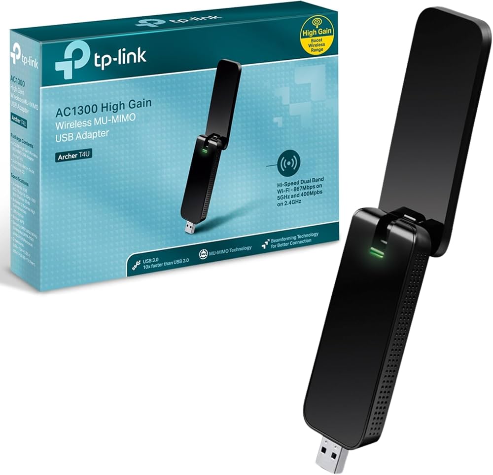 Dongle USB WiFi TP-Link Archer T4U (AC1300) - ARCHER T4U