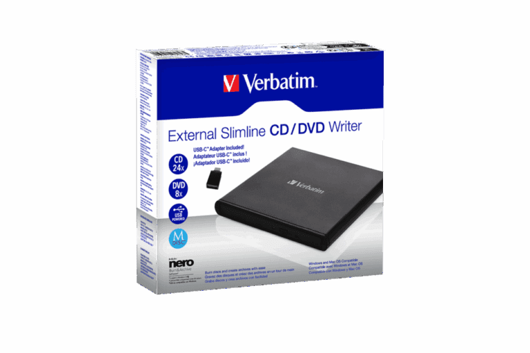 Lecteur Graveur CD DVD Externe USB Verbatim