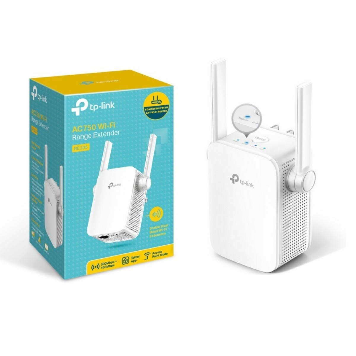 Point d'Accès Répéteur WiFi TP-Link RE205 (AC750) - RE205