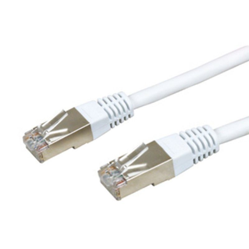 Câble/Cordon réseau Goobay RJ45 Catégorie 6A SSTP (S/FTP) Droit 3m (Blanc) - 93790