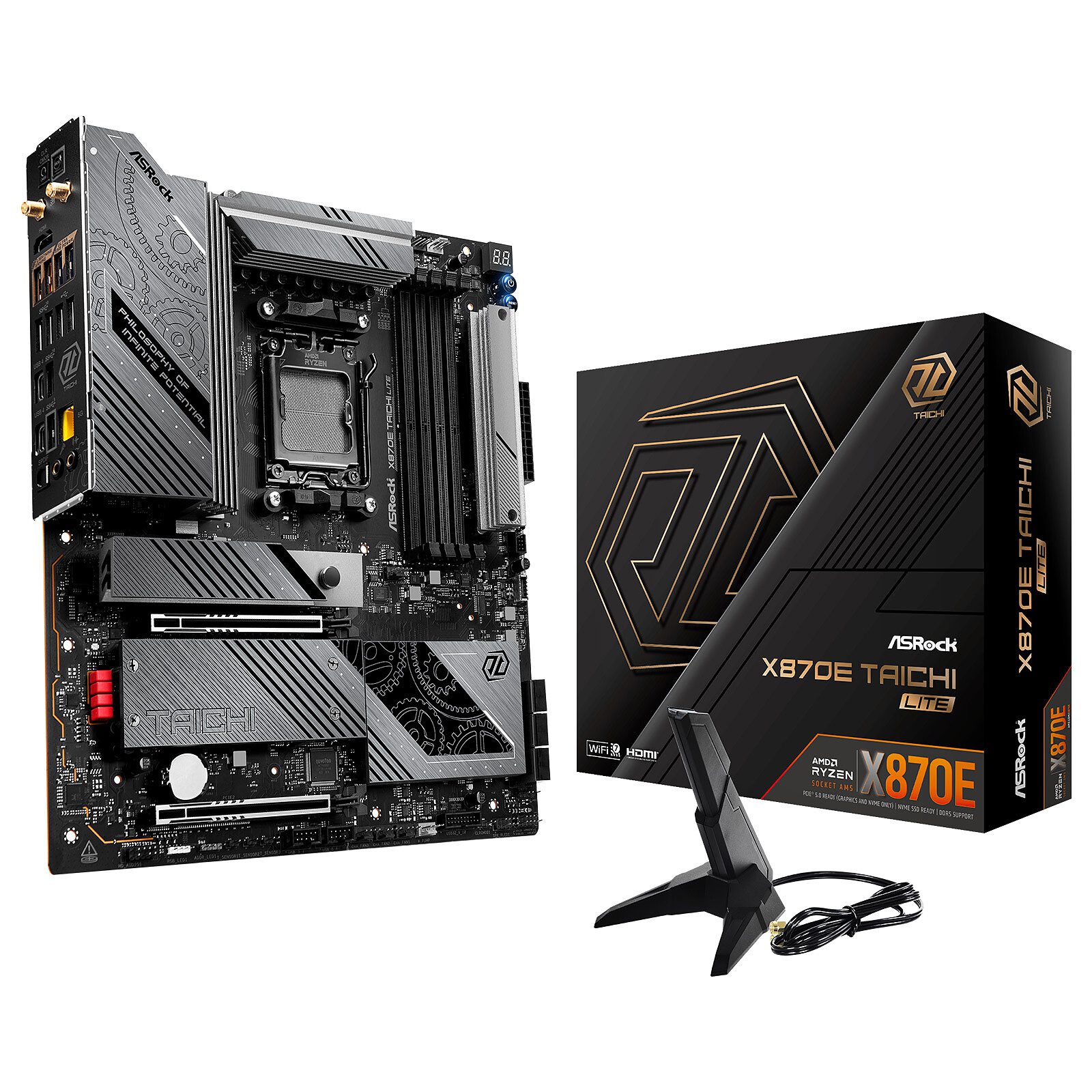Carte Mère ASRock X870E Taichi Lite (AMD AM5) E-ATX