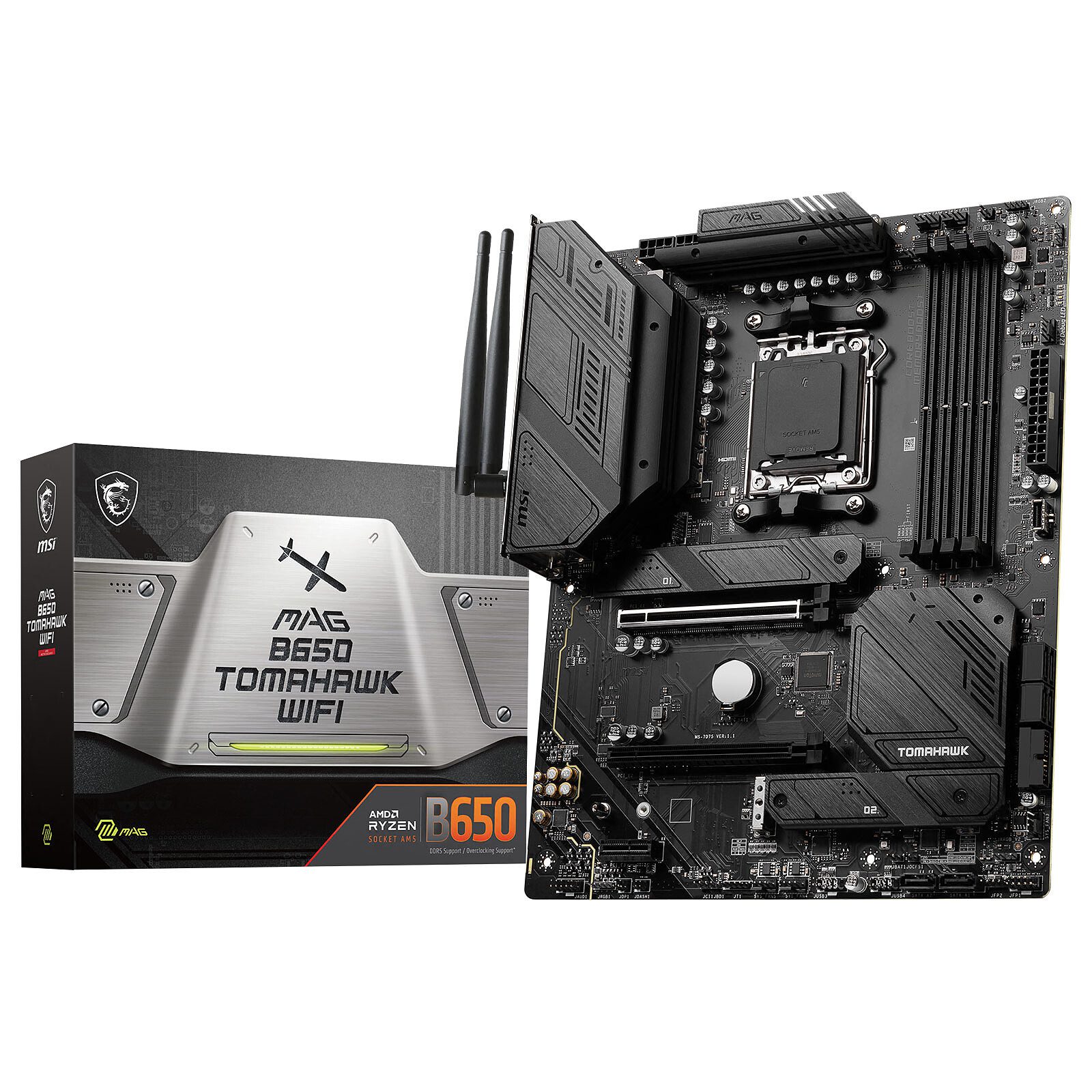 Carte Mère MSI Mag B650 Tomahawk WiFi (AM5) ATX