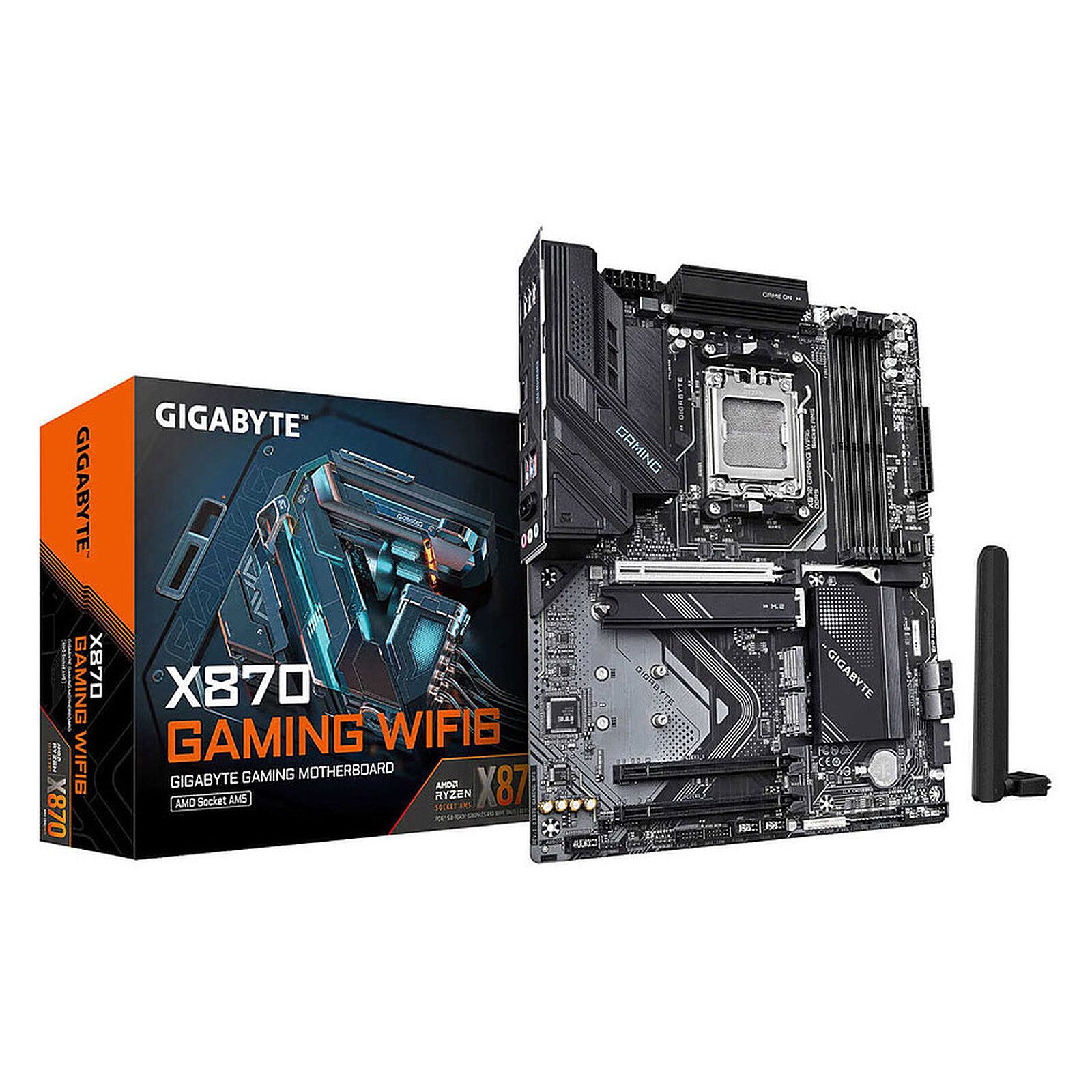 Carte Mère Gigabyte X870 Gaming WiFi6 (AMD AM5)
