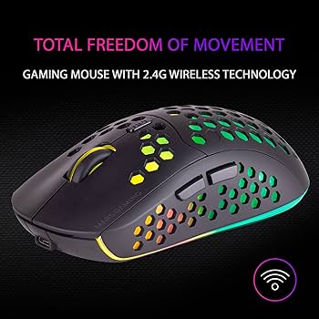 Souris sans fil Gamer Mars Gaming MMW3 RGB (Noir) - MMW3