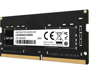 LEXAR Barrette mémoire SO-DIMM 32Go DDR4 en 3200Mhz – DISPO !