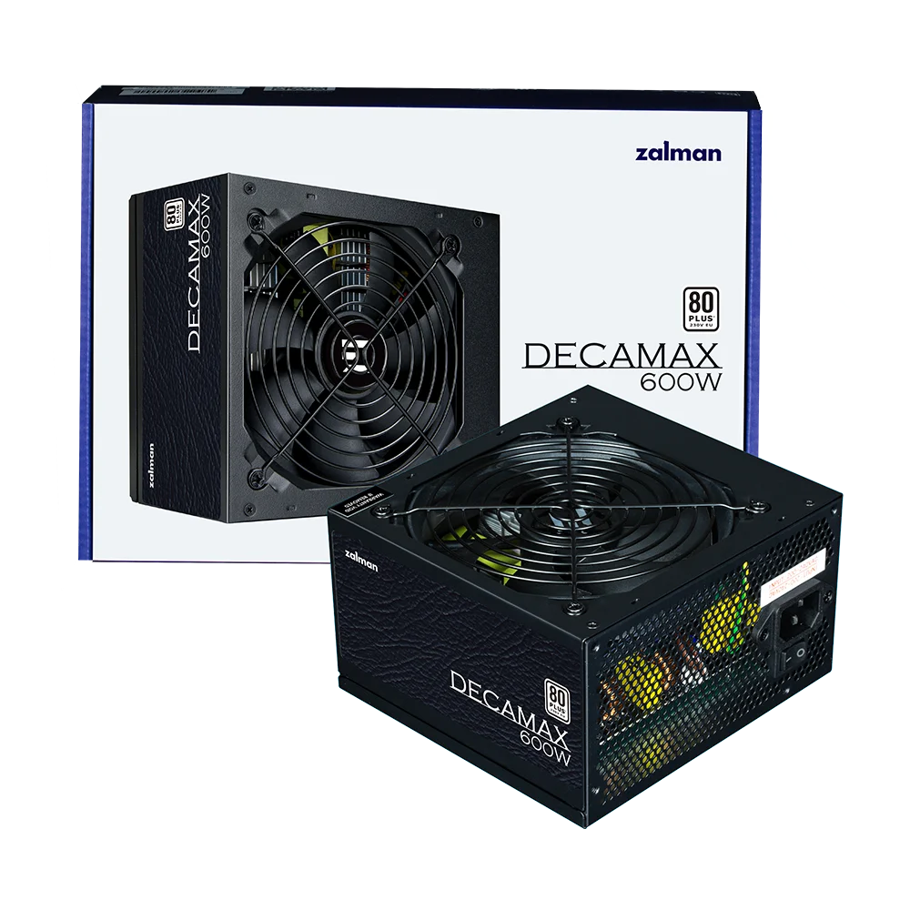 Alimentation Zalman Decamax ZM600-LX3, 600 W 80Plus (PSU)