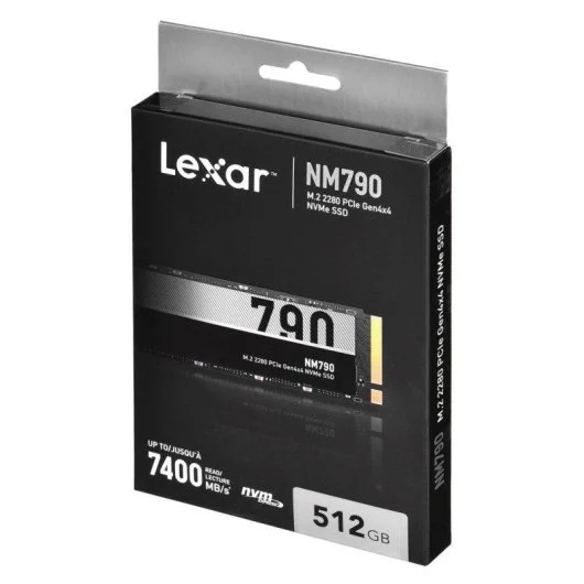 LEXAR Disque SSD NQ790 512Go – NVMe M.2 Type 2280
