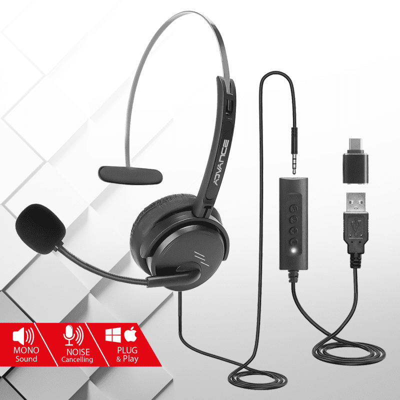 ADVANCE Casque Micro filaire Smarphonics 350