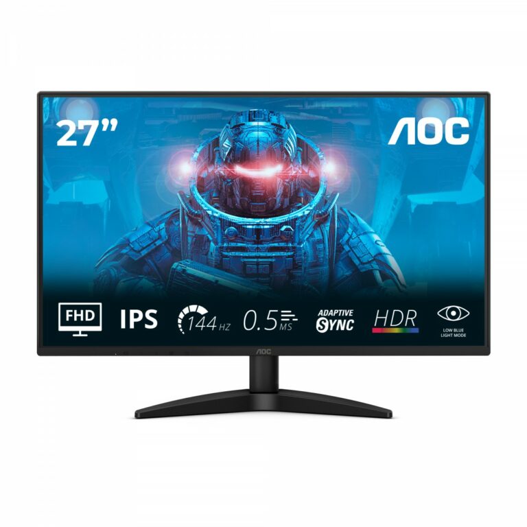 Ecran 27" AOC Basic B3 27B36X Full HD 144Hz (Noir) - 27B36X