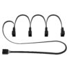 Cable Y quadrupleur d'alimentation Arctic 4 pin PWM 70cm (alimentation ventilateur)