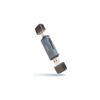 TOOQ TQR-3001G - Lecteur de carte SD/MicroSD USB-A et USB-C